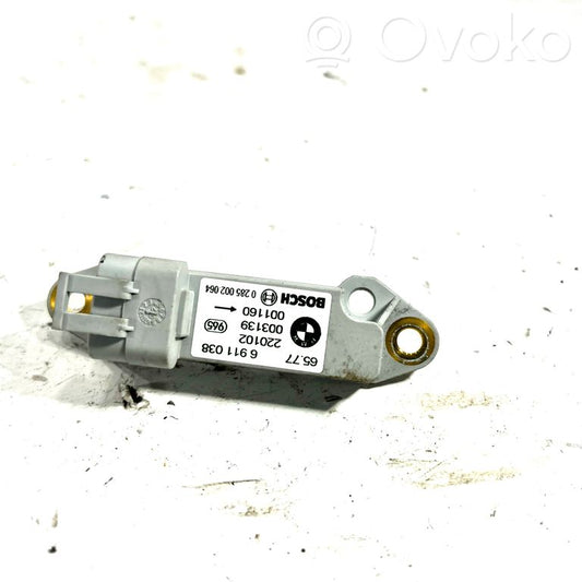 Airbag impact sensor