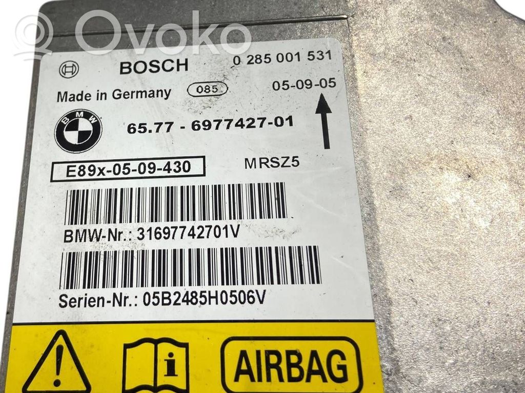 Gaisa spilvenu vadības bloks