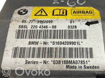 Gaisa spilvenu vadības bloks