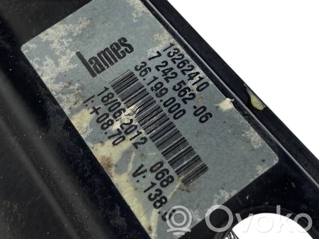 Priekšpusē elektriskā loga pacelšanas mehānisma komplekts
