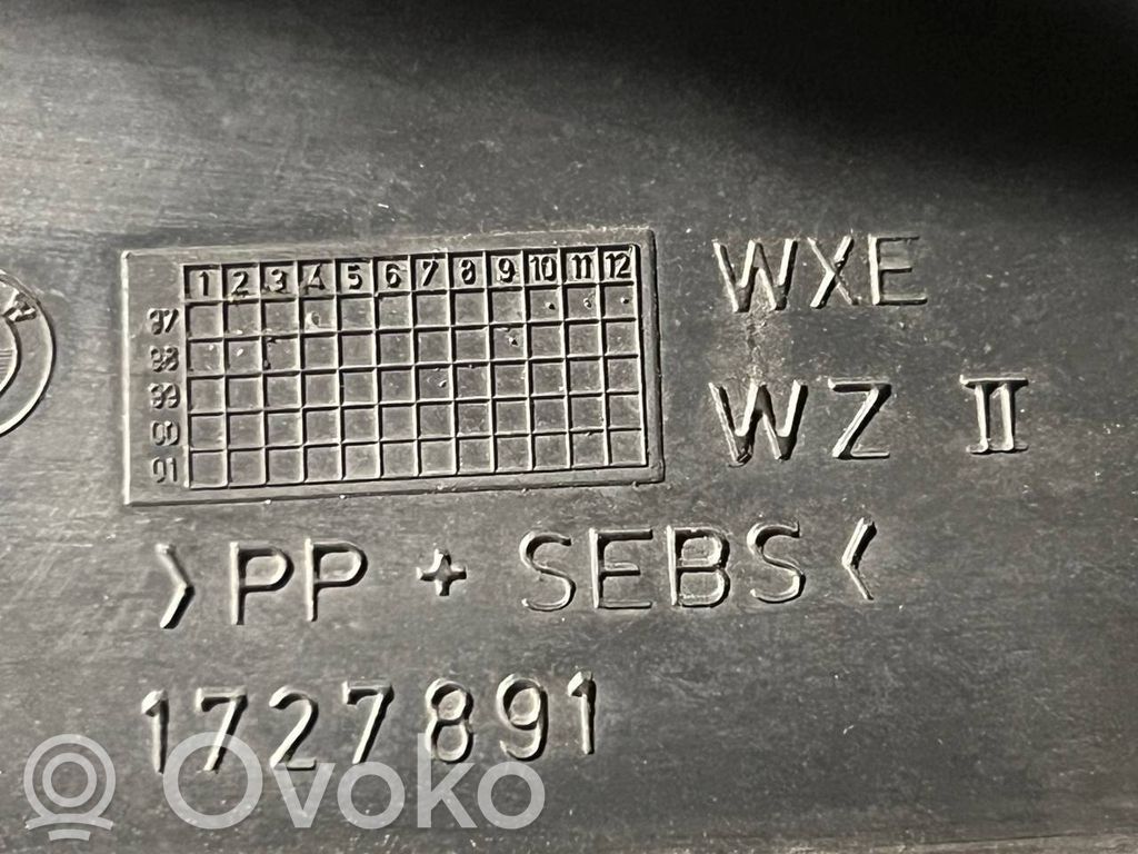 Gaisa ieplūdes kanāla detaļas