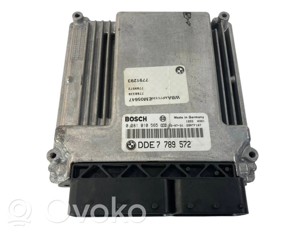 Aizdedzes ECU komplekts