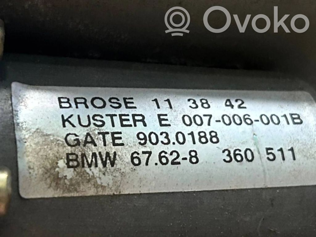 Priekšpusē elektriskā loga pacelšanas mehānisma komplekts