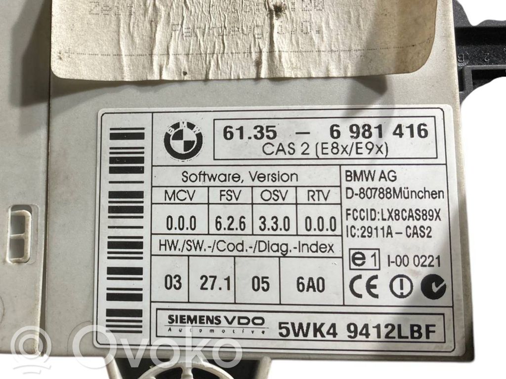 Aizdedzes ECU komplekts