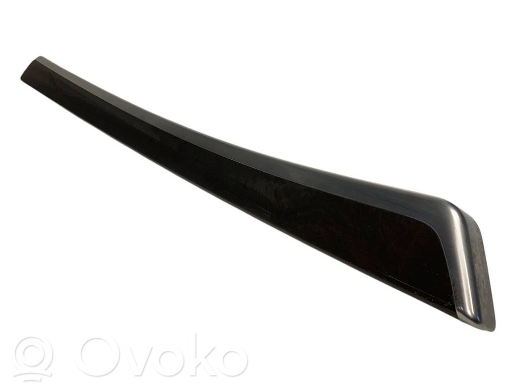 Decorative trim strip on the front