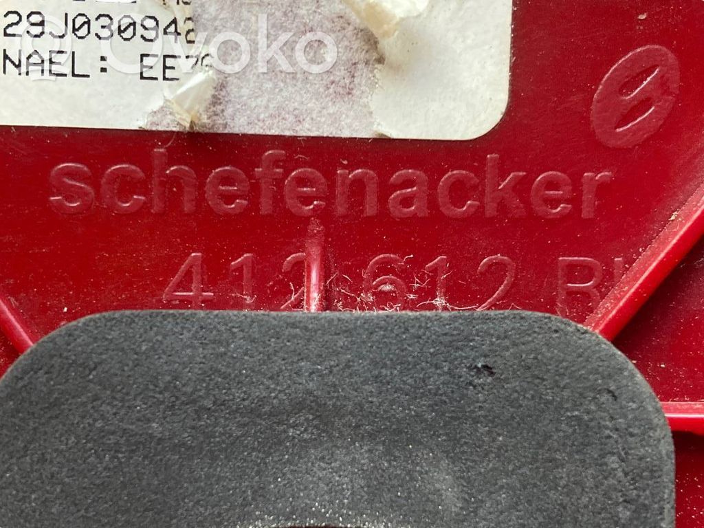 Taillight in the hood