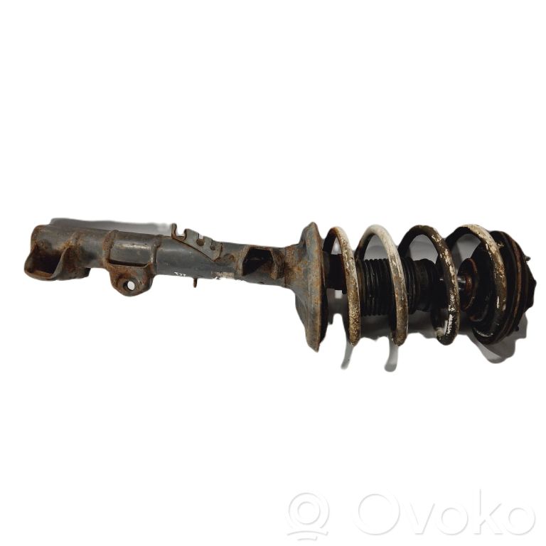 Priekšpusē amortizators ar atsperi