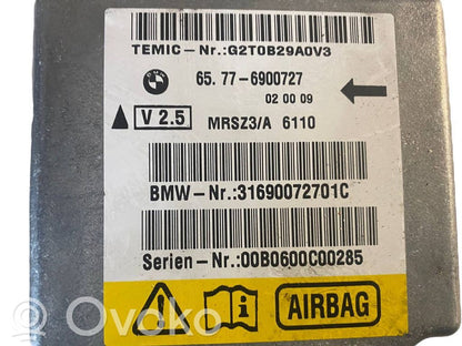 Gaisa spilvenu vadības bloks