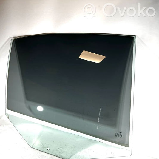 Rear door glass trim