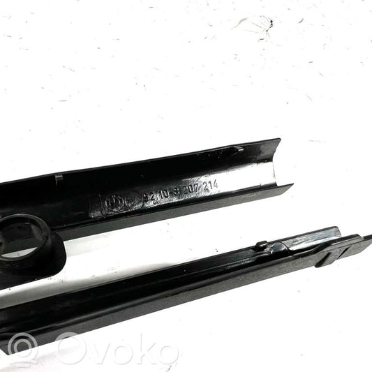 Front passenger seat rail decorative trim