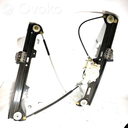 Front electric window lift mechanism without motor