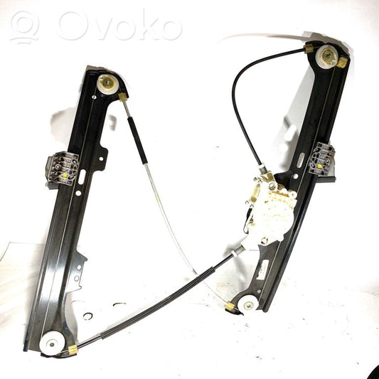Front electric window lift mechanism without motor