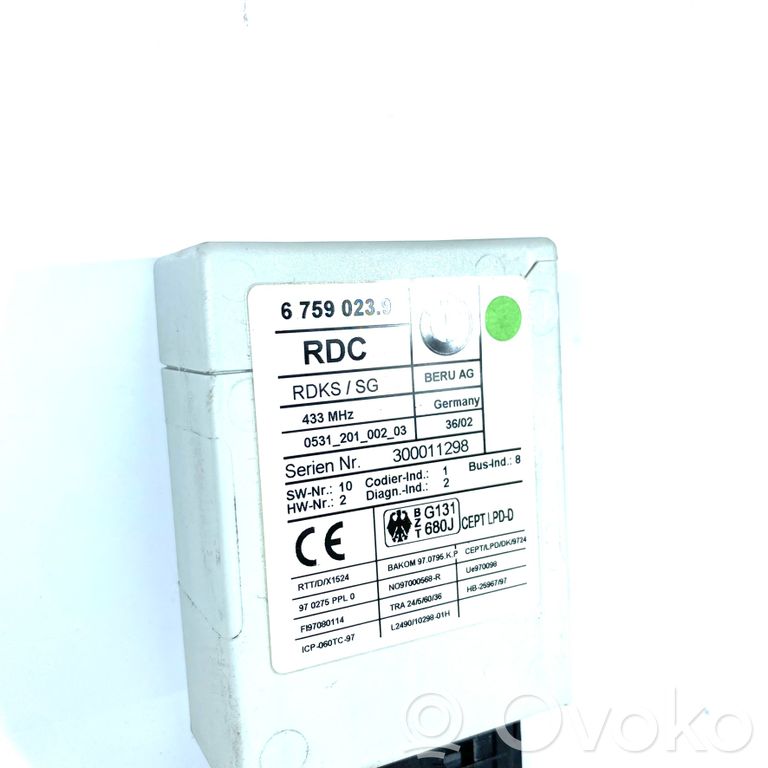 Tire pressure monitoring unit