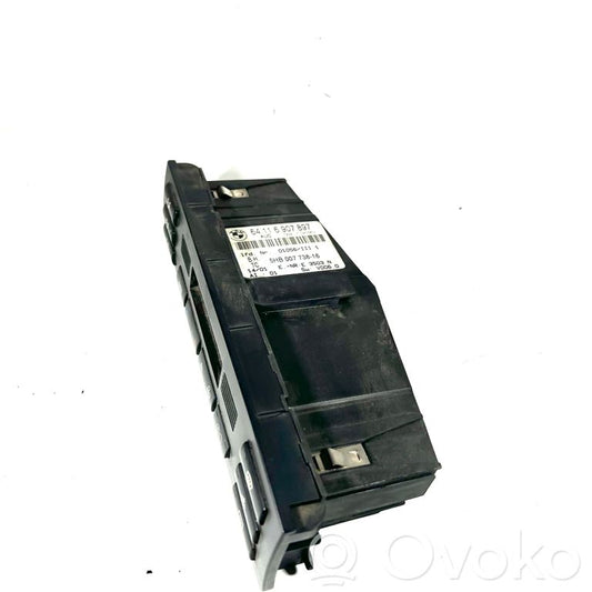 Air conditioning/interior heating control unit