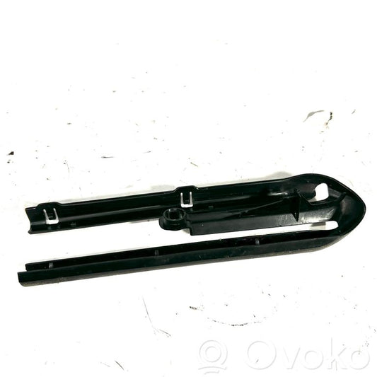 Front passenger seat rail decorative trim