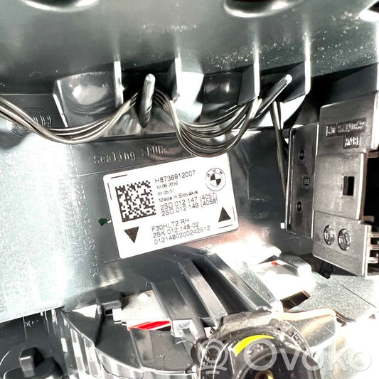 Taillight in the hood