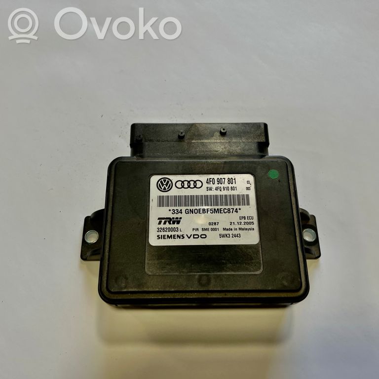 Rokas bremžu vadības modulis