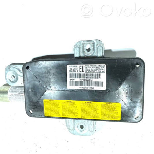 Priekšējo durvju drošības spilvens