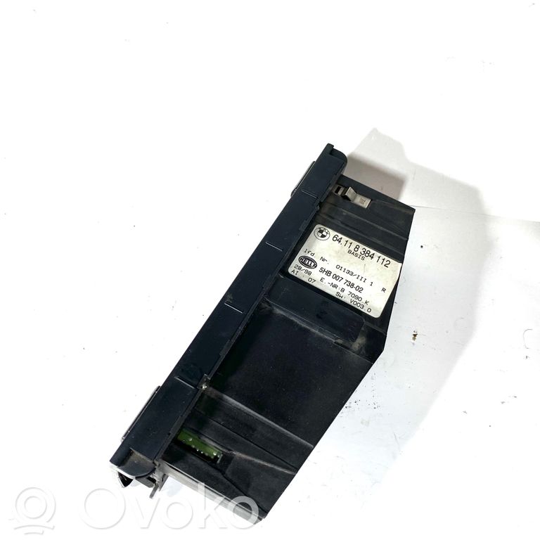 Блок управления кондиционером/климат-контролем/отоплением салона (в салоне)