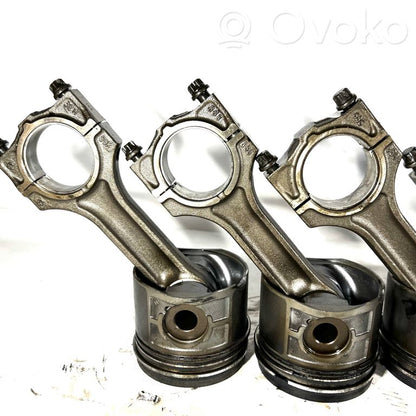 Piston with connecting rod