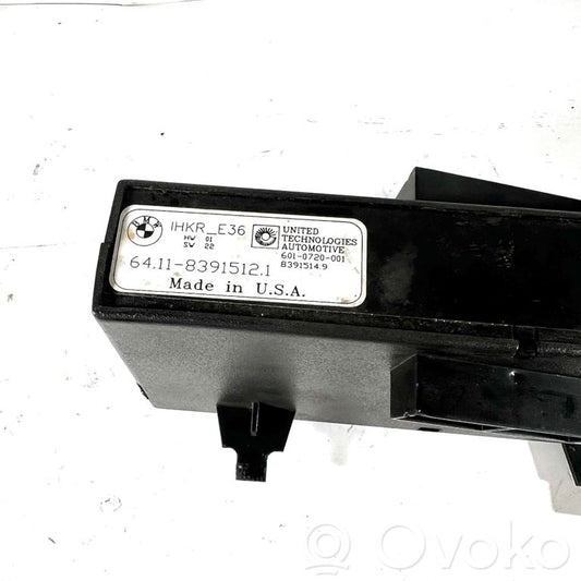 Air conditioning/interior heating control unit