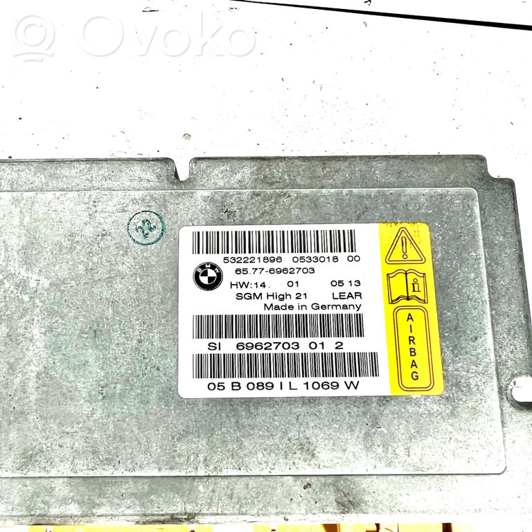 Gaisa spilvenu vadības bloks