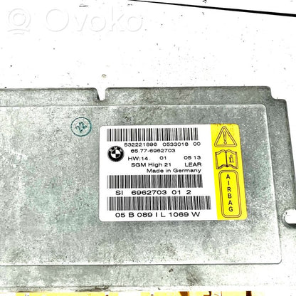 Gaisa spilvenu vadības bloks