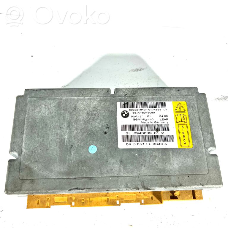 Gaisa spilvenu vadības bloks