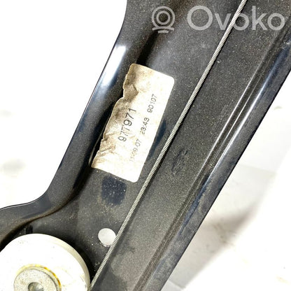 Механизм электроподъемника переднего стекла без мотора