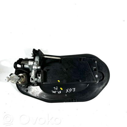 Holder/bracket for external opening handle at the front