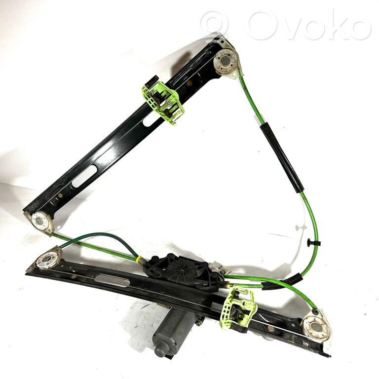 Front electric window lifter assembly