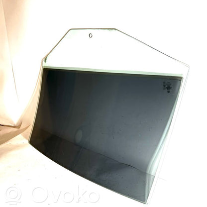 Rear door glass trim