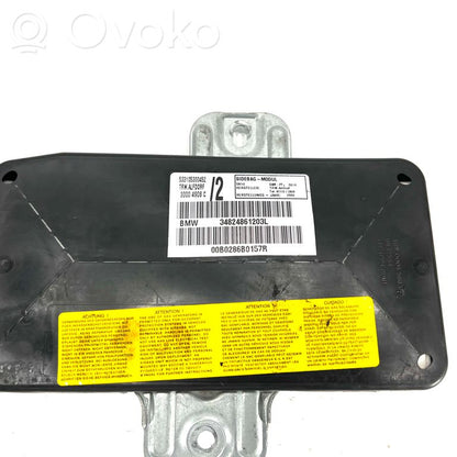 Priekšējo durvju drošības spilvens