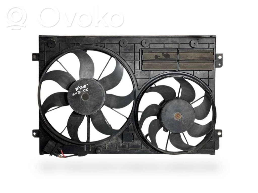 Elektrisks radiatoru ventilators