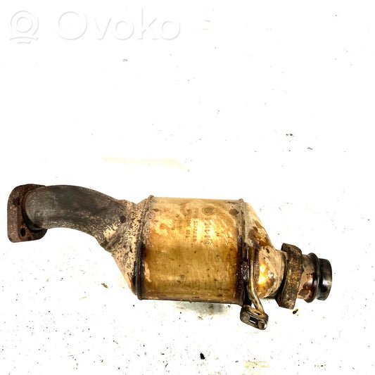 Front exhaust pipe