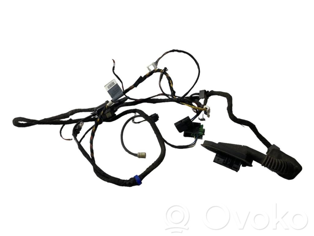 Монтаж проводки задней двери