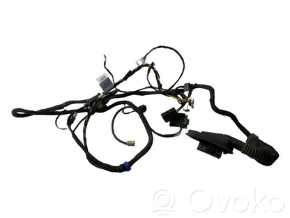 Монтаж проводки задней двери