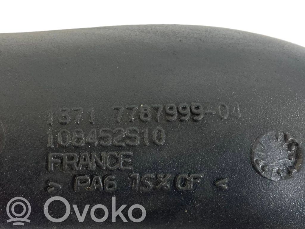 Gaisa ieplūdes kanāla detaļas