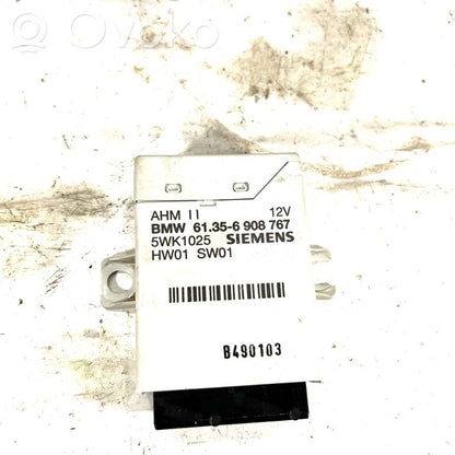 Trailer hitch control unit