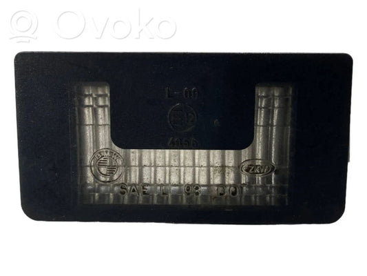 Освещение номерного знака