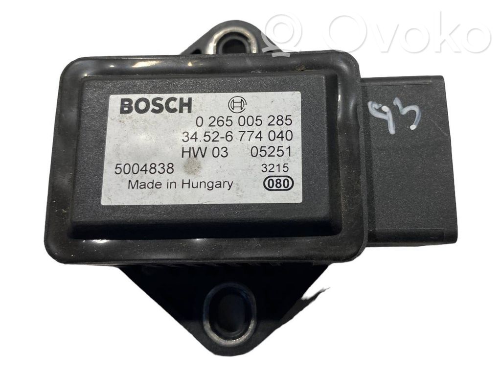 ESP (elektroniskās stabilitātes programmas) sensors (paātrinājuma sensors)