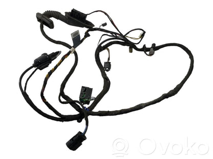 Монтаж проводки задней двери