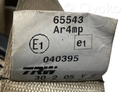 Aizmugurējā drošības josta