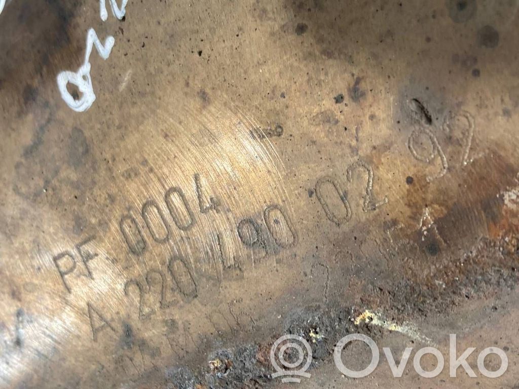 Katalizators, FAP/DPF cieto daļiņu filtrs