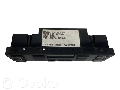 Gaisa kondicioniera / klimata kontroles / salona apsildes vadības bloks (salonā)