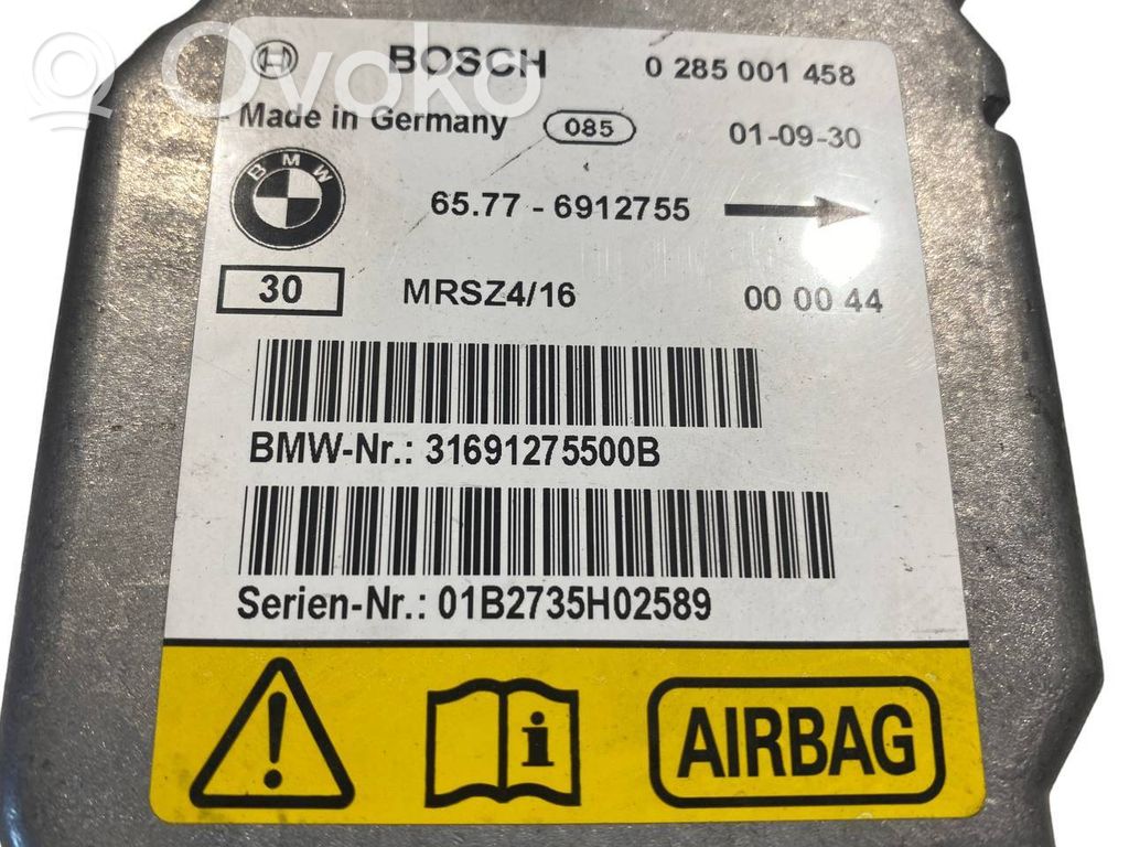 Gaisa spilvenu vadības bloks