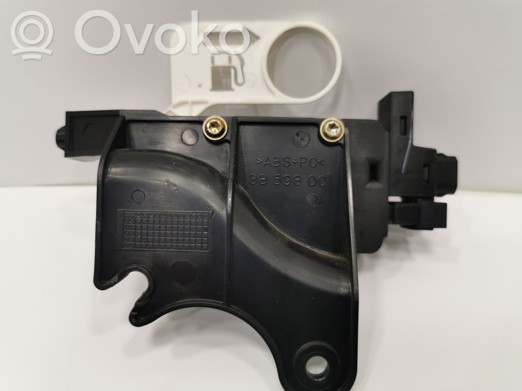 Electric fuel tank lock