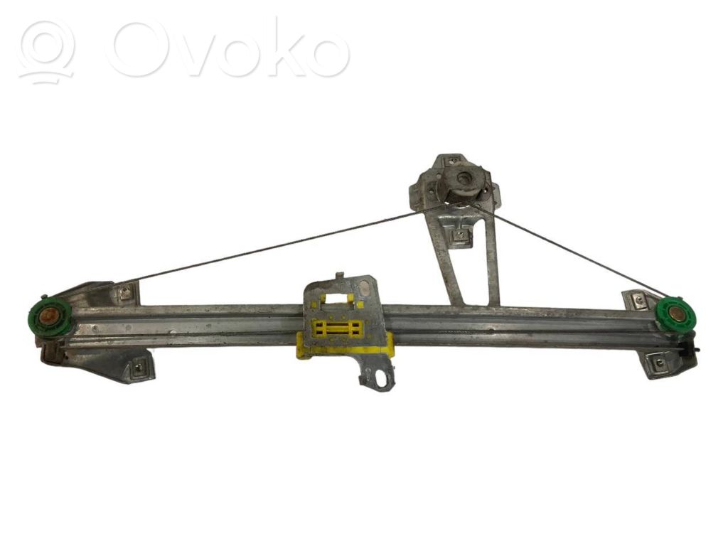 Mehāniskais aizmugurē loga pacelšanas mehānisms