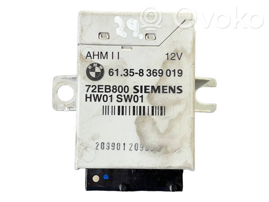 Trailer hitch control unit