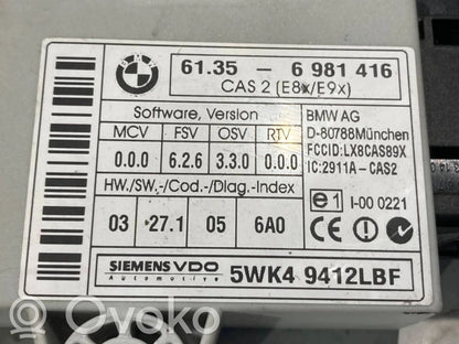 CAS vadības bloka modulis